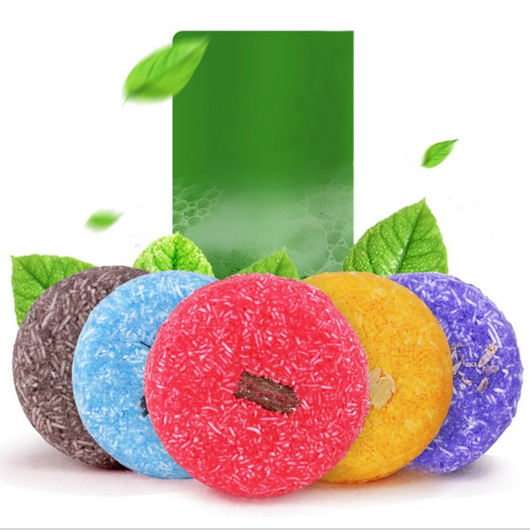 5 Colors Handmade Hair Shampoo Soap Cold Processed Cinnamon Shampoo Bar 100% Pure Hair Shampoos Care