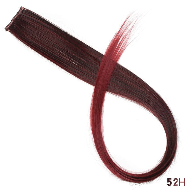 37Colors 22inch Hair Accessories Headbands Bands For Women Child Girl Synthetic Long Straight Synthetic Hair Clip