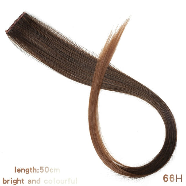 37Colors 22inch Hair Accessories Headbands Bands For Women Child Girl Synthetic Long Straight Synthetic Hair Clip