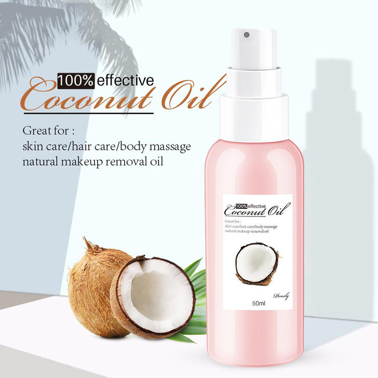 100% Natural Coconut Oil Essential Plant Therapy Lymphatic Drainage Skin Hair Care Essential Oil Organic Virgin Coconut Oil