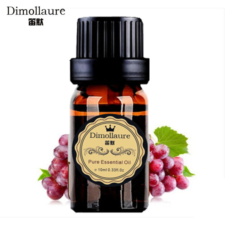 Dimollaure Natural organic virgin Grape Seed essential oil Base oil body massage oil Skin Hair care aromatherapy carrier oil