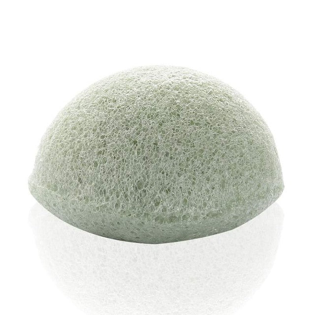 Fulljion 6 Colors Natural Konjac Konnyaku cosmetic puff Facial sponge Face Cleanse Washing Facial Care Face Powder Makeup Tools