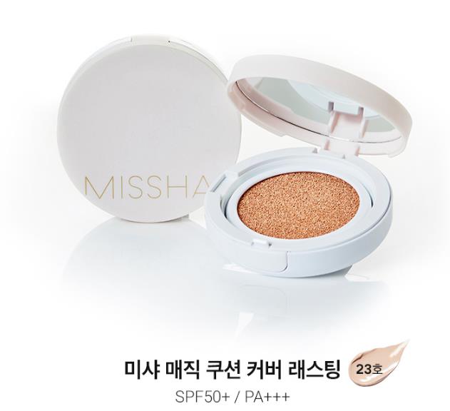 MISSHA Magic Cushion Moisture SPF50+ (#21 #23 Refill )Cushion Whitening air cushion BB cream Foundation Makeup Sunscree cream
