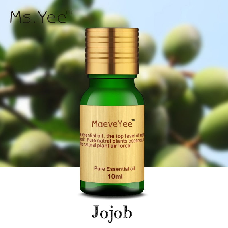 Pure Jojoba Oil for Hair Face Nails Breast& Sensitive Dry Skin Care Organic Carrier Oils for Body Massage Bath SPA Base Oil 50Ml