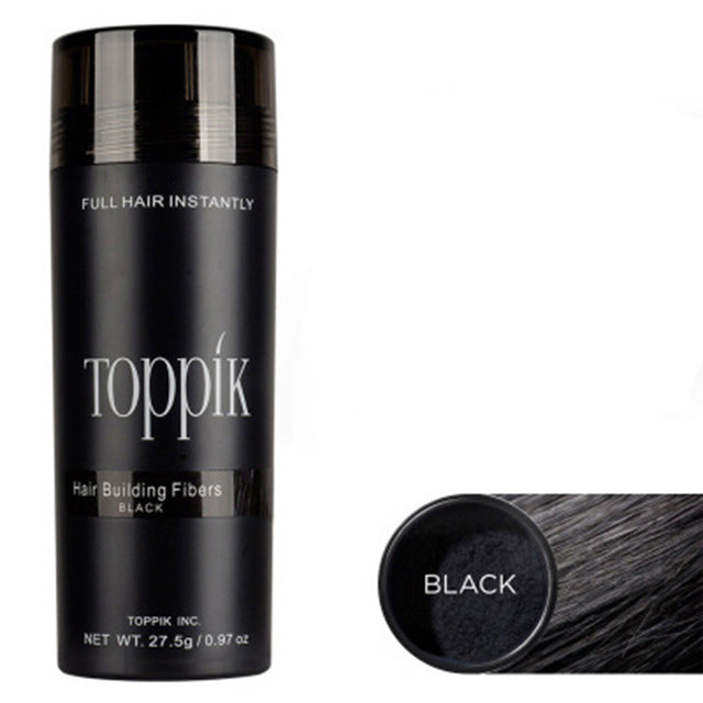 Authentic 1 Bottle Keratin Hair Loss Building Fibers+Applicator Spray +27.5g Hairline Optimizer Dense organic Hair Growth TSLM2
