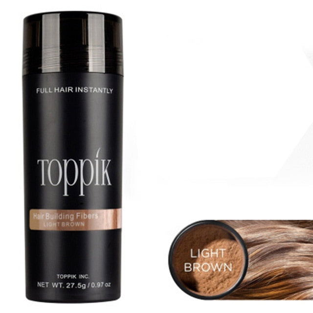 Authentic 1 Bottle Keratin Hair Loss Building Fibers+Applicator Spray +27.5g Hairline Optimizer Dense organic Hair Growth TSLM2