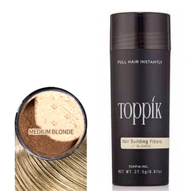 Authentic 1 Bottle Keratin Hair Loss Building Fibers+Applicator Spray +27.5g Hairline Optimizer Dense organic Hair Growth TSLM2
