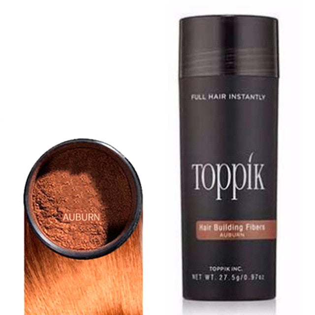 Authentic 1 Bottle Keratin Hair Loss Building Fibers+Applicator Spray +27.5g Hairline Optimizer Dense organic Hair Growth TSLM2